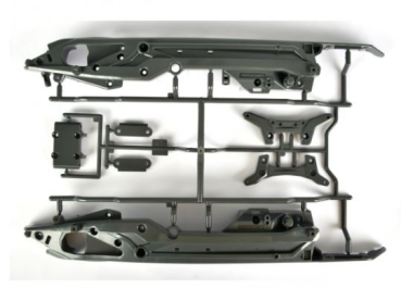 319000626 DT-03 C-Teile Chassis/Dämpferbrücken